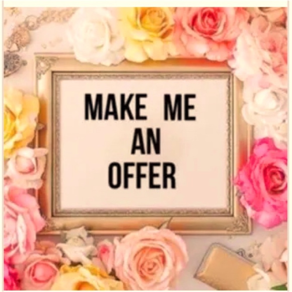 All offers will be considered!
